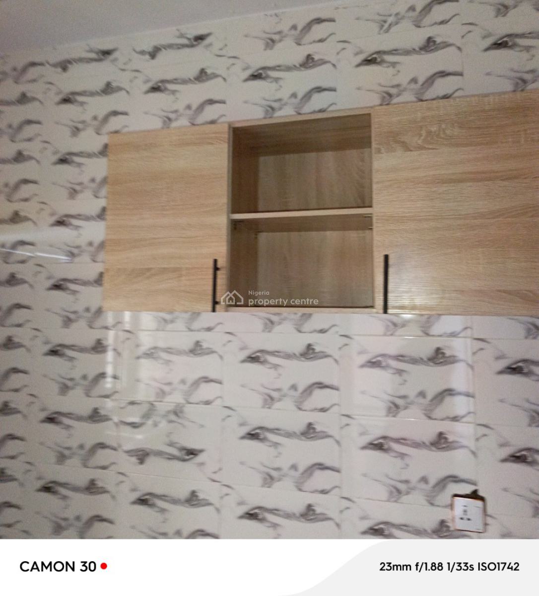 Smart Mini Flat Upstairs No Landlord Private Staircase, Egbe, Isolo, Lagos, Mini Flat (room and Parlour) for Rent