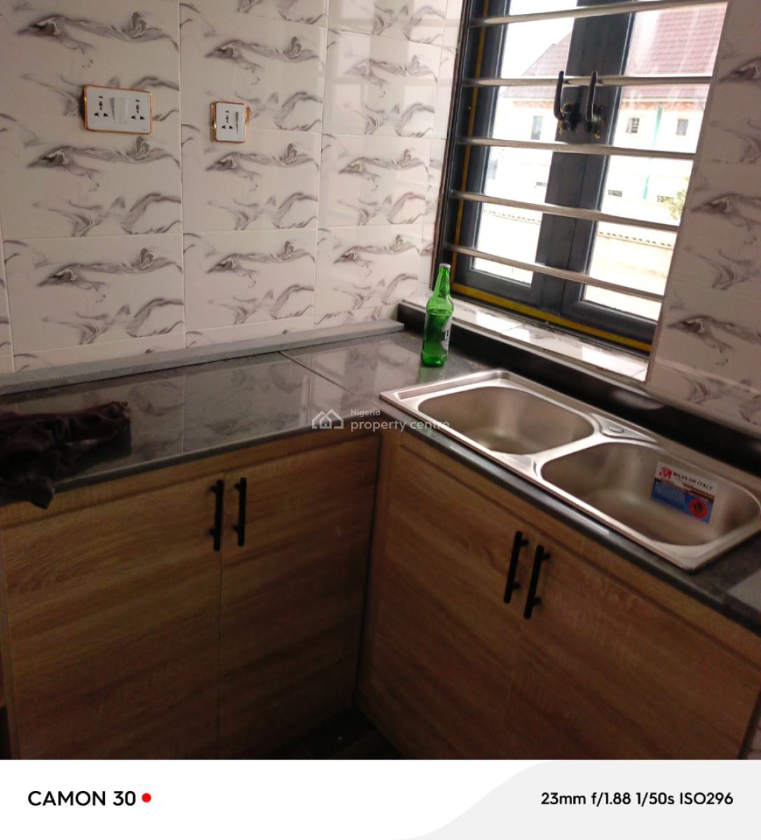 Smart Mini Flat Upstairs No Landlord Private Staircase, Egbe, Isolo, Lagos, Mini Flat (room and Parlour) for Rent