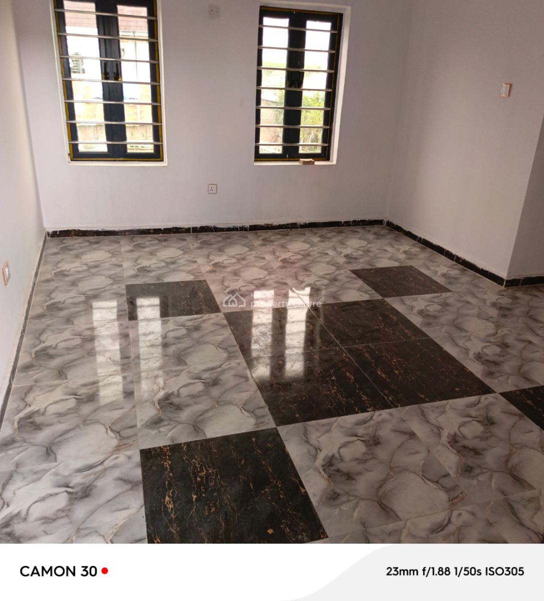 Smart Mini Flat Upstairs No Landlord Private Staircase, Egbe, Isolo, Lagos, Mini Flat (room and Parlour) for Rent