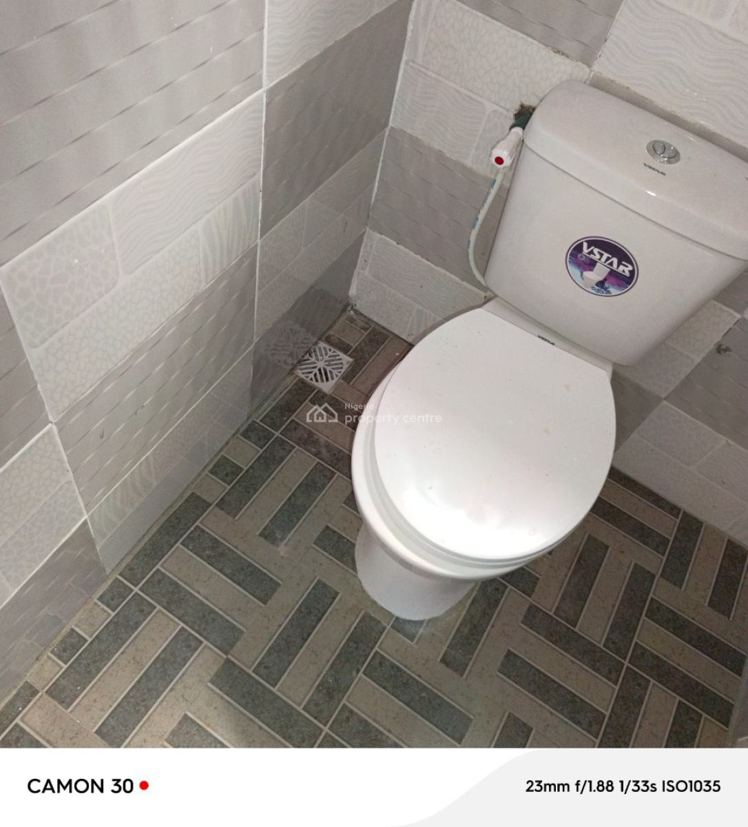 Smart Mini Flat Upstairs No Landlord Private Staircase, Egbe, Isolo, Lagos, Mini Flat (room and Parlour) for Rent