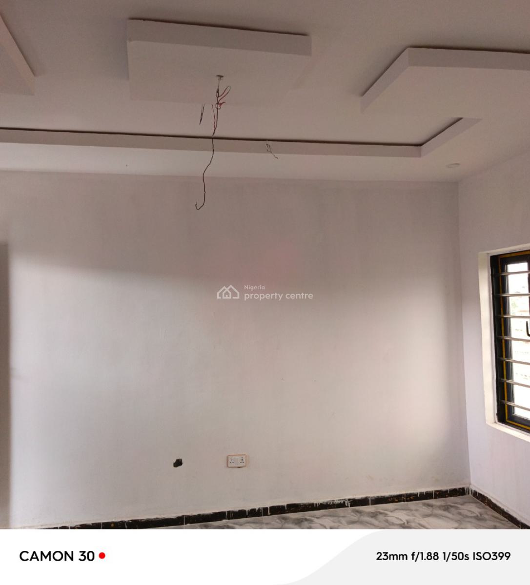 Smart Mini Flat Upstairs No Landlord Private Staircase, Egbe, Isolo, Lagos, Mini Flat (room and Parlour) for Rent