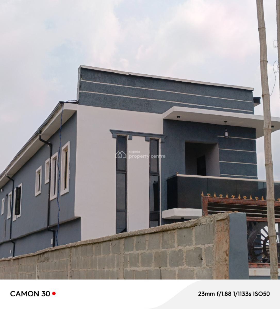 Smart Mini Flat Upstairs No Landlord Private Staircase, Egbe, Isolo, Lagos, Mini Flat (room and Parlour) for Rent