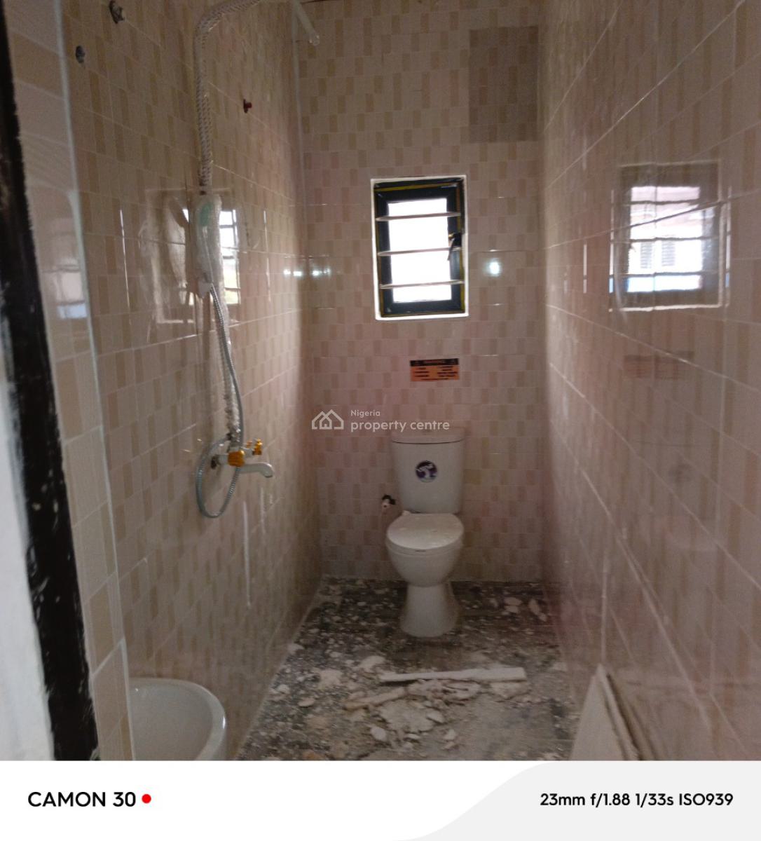 Smart Mini Flat Upstairs No Landlord Private Staircase, Egbe, Isolo, Lagos, Mini Flat (room and Parlour) for Rent