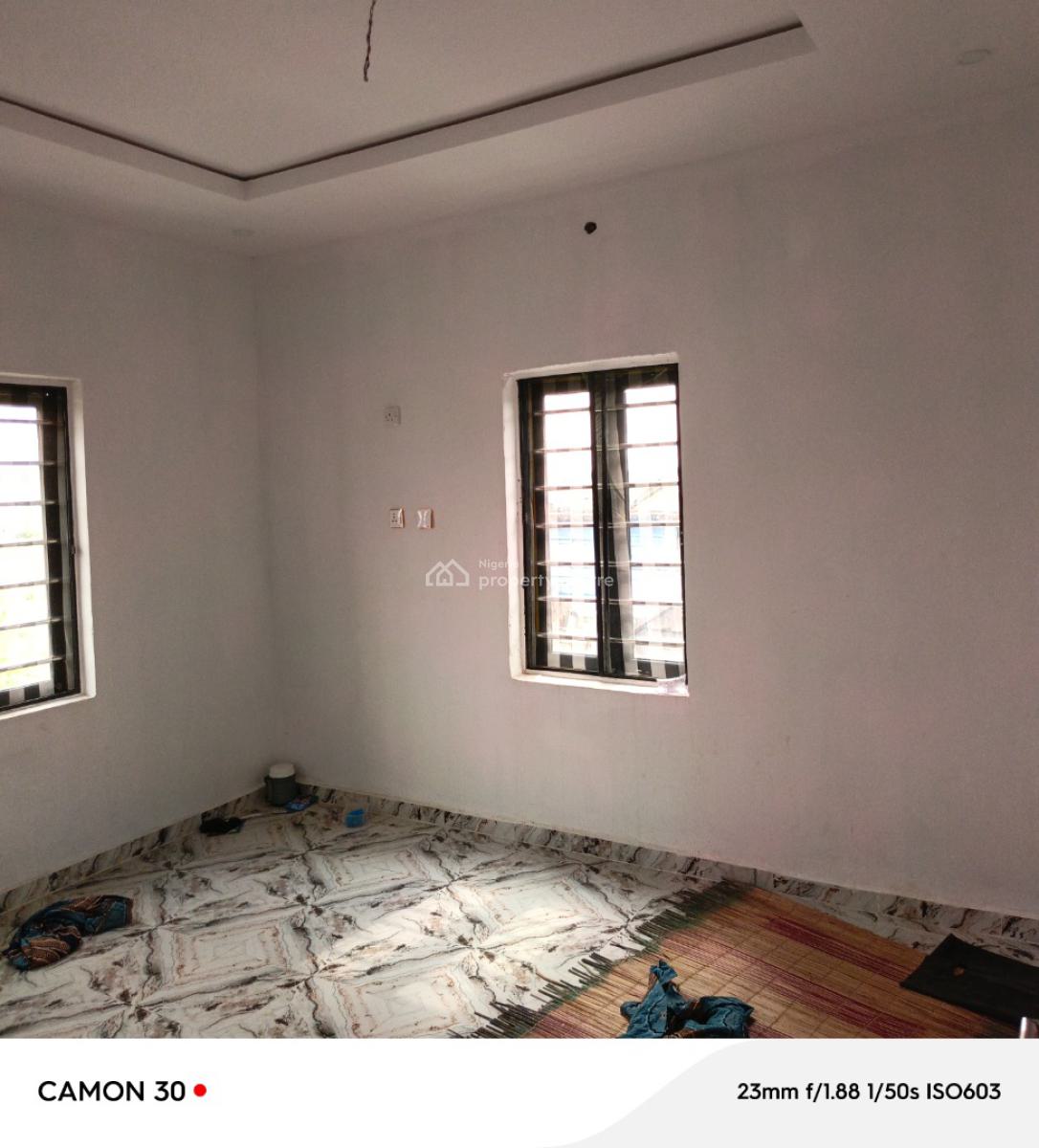 Smart Mini Flat Upstairs No Landlord Private Staircase, Egbe, Isolo, Lagos, Mini Flat (room and Parlour) for Rent