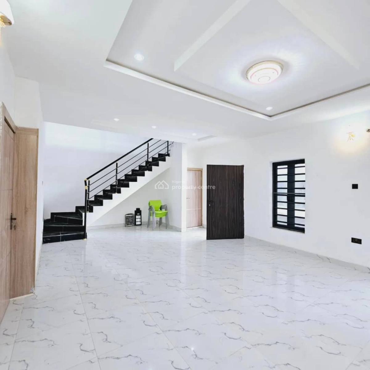 Nicely Built 4 Bedroom Terrace Duplex, Chevron Lekki Tollgate, Lekki, Lagos, Terraced Duplex for Sale