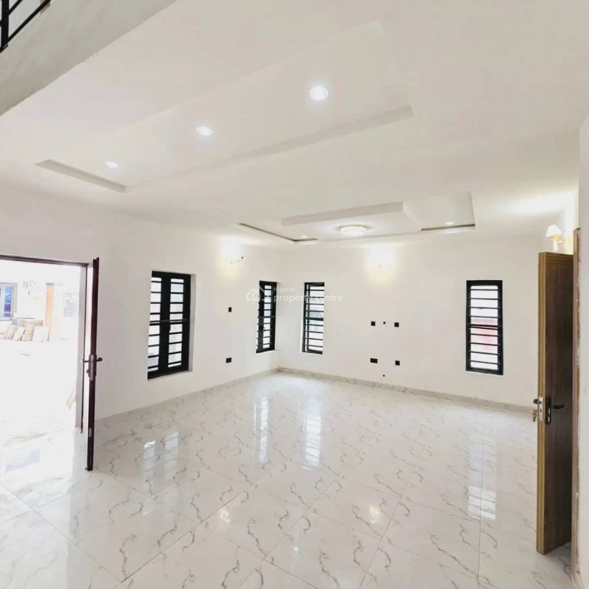 Nicely Built 4 Bedroom Terrace Duplex, Chevron Lekki Tollgate, Lekki, Lagos, Terraced Duplex for Sale