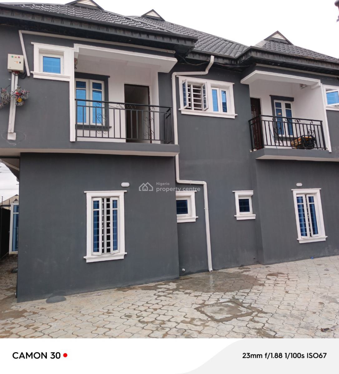 Newly Built Mini Flat on a Tarred Rd with 2 Toilet, Ijegun, Ikotun, Lagos, Flat / Apartment for Rent