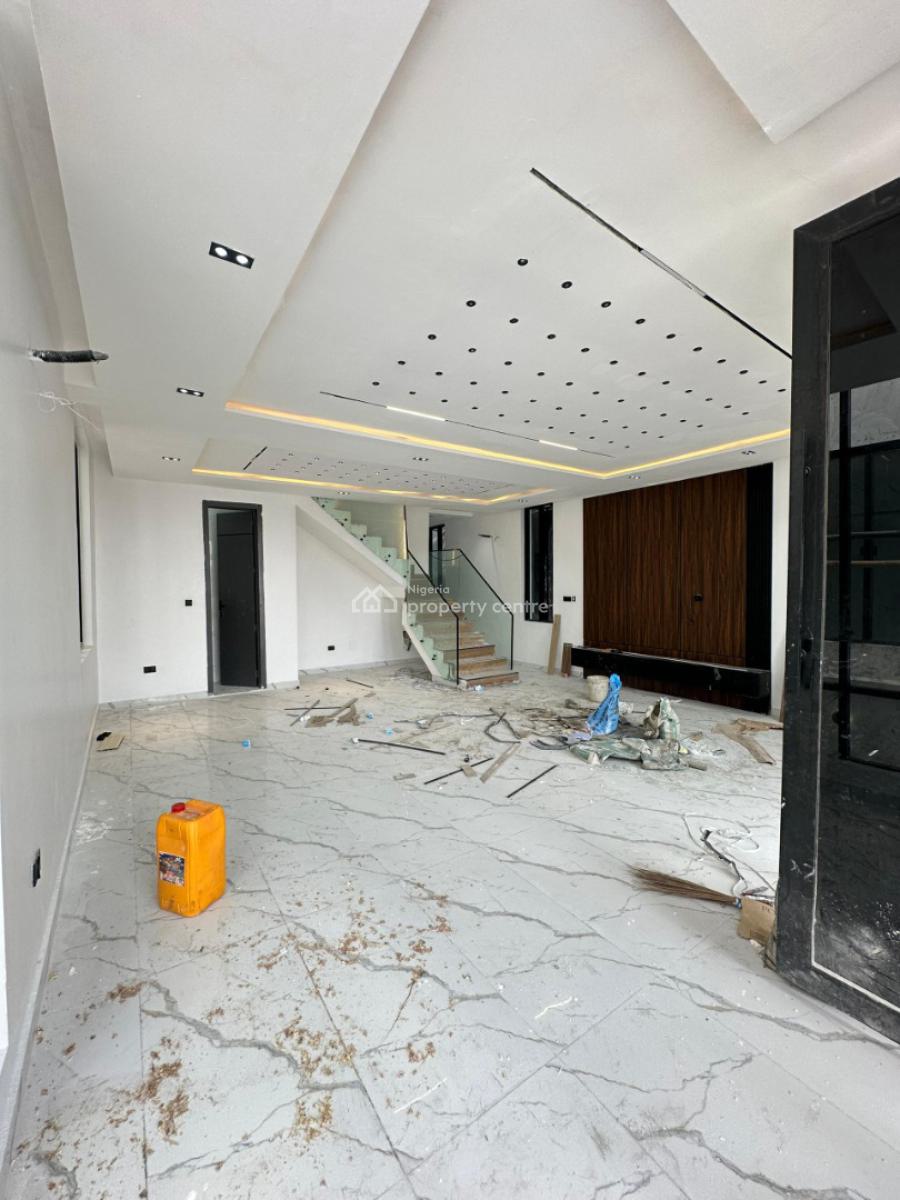 Aesthetic Luxury 5 Bedroom Detached Duplex with a Swimming Pool and Bq, Chevron, Lekki, Lagos, Detached Duplex for Sale