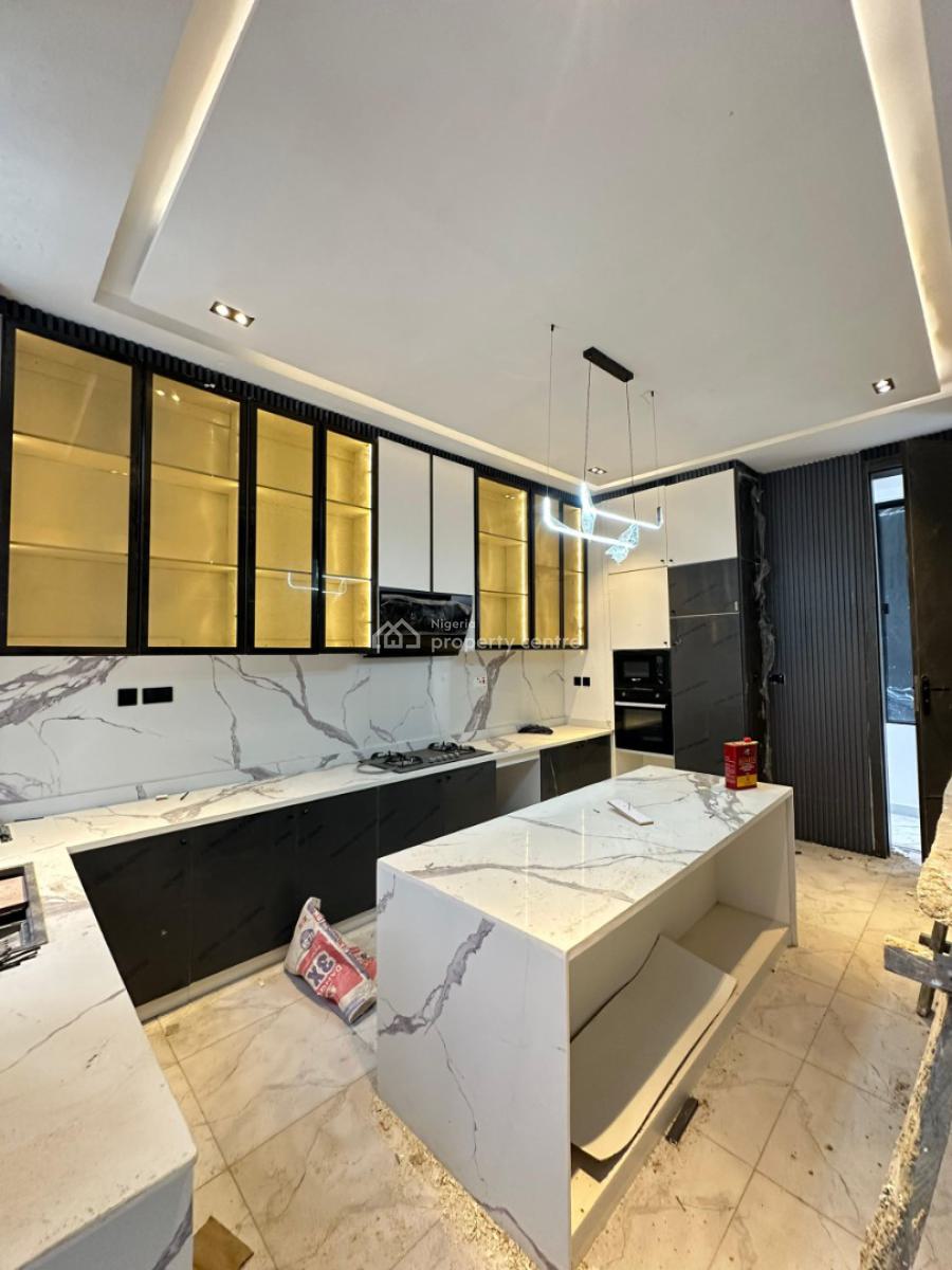 Aesthetic Luxury 5 Bedroom Detached Duplex with a Swimming Pool and Bq, Chevron, Lekki, Lagos, Detached Duplex for Sale