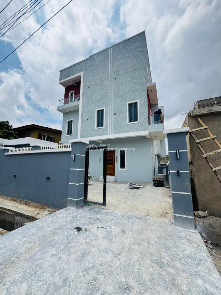 Brand New 5 Bedroom Fully Detached Duplex + Bq, Calm , Secure and Well Serviced Estate, Adeniyi Jones, Ikeja, Lagos, Detached Duplex for Sale