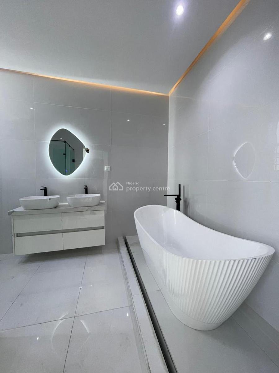 Luxurious 4 Bedroom Terrace Duplex with Bq, Communal Gym and Pool, Meadow Hall, Ikate, Lekki, Lagos, Terraced Duplex for Sale