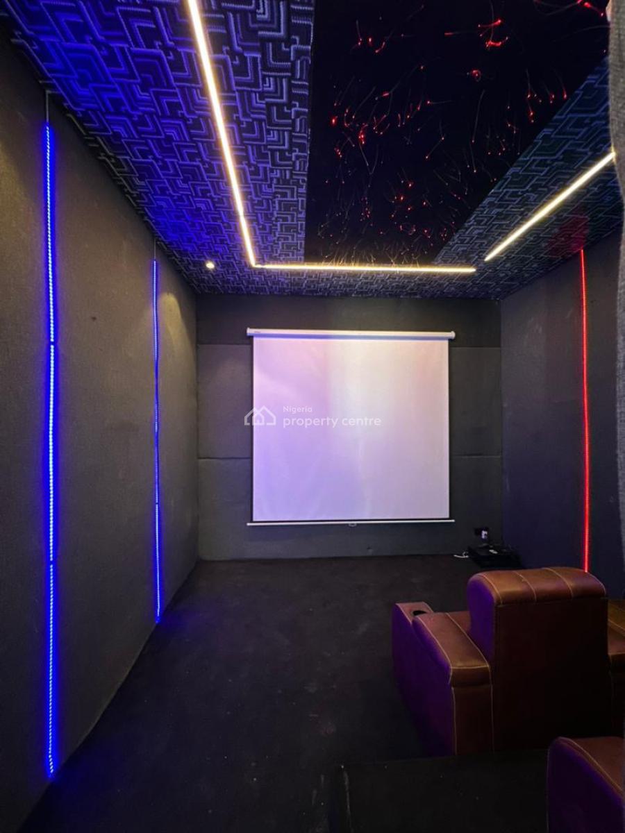 Hurry, Last Unit of 6 Bedroom Detached Duplex with Luxury Finish, Features a Rooftop Terrace, Cinema, Bq , Chevron Drive, Chevron, Lekki, Lagos, Detached Duplex for Sale