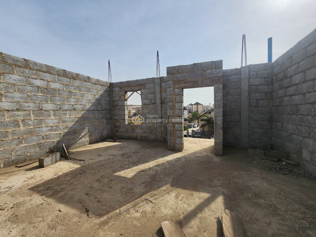 Strategically Located One Bedroom Apartment at Katampe, Fct, Abuja, By The New Maitama-katampe Flyover Bridge, Katampe, Abuja, Mini Flat (room and Parlour) for Sale