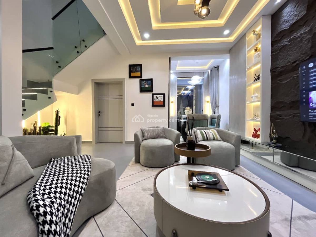 Beachfront 4 Bedroom Terrace Duplex with Swimming Pool, Horizon Cyberville Estate, By Nike Art Gallery, Ikate Elegushi, Lekki, Lagos, Flat / Apartment Short Let