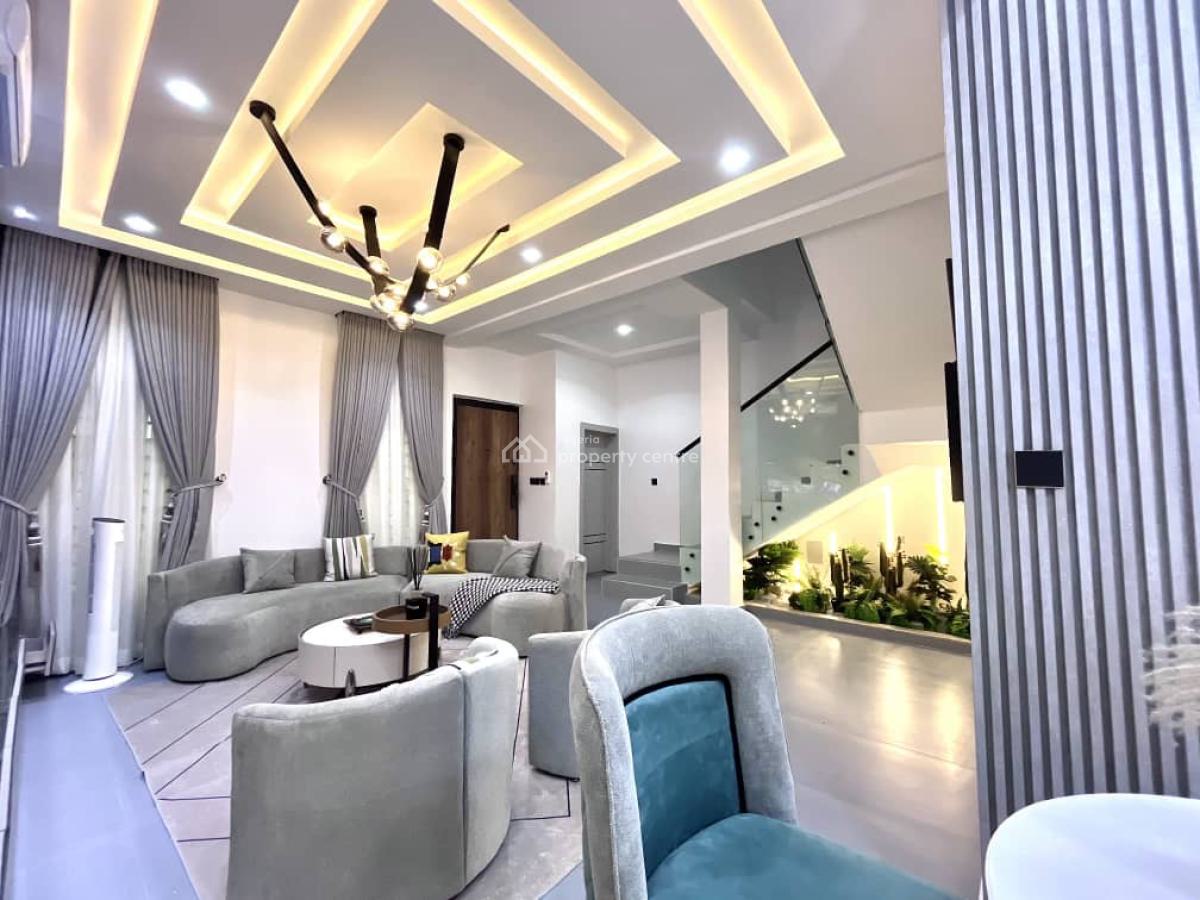 Beachfront 4 Bedroom Terrace Duplex with Swimming Pool, Horizon Cyberville Estate, By Nike Art Gallery, Ikate Elegushi, Lekki, Lagos, Flat / Apartment Short Let