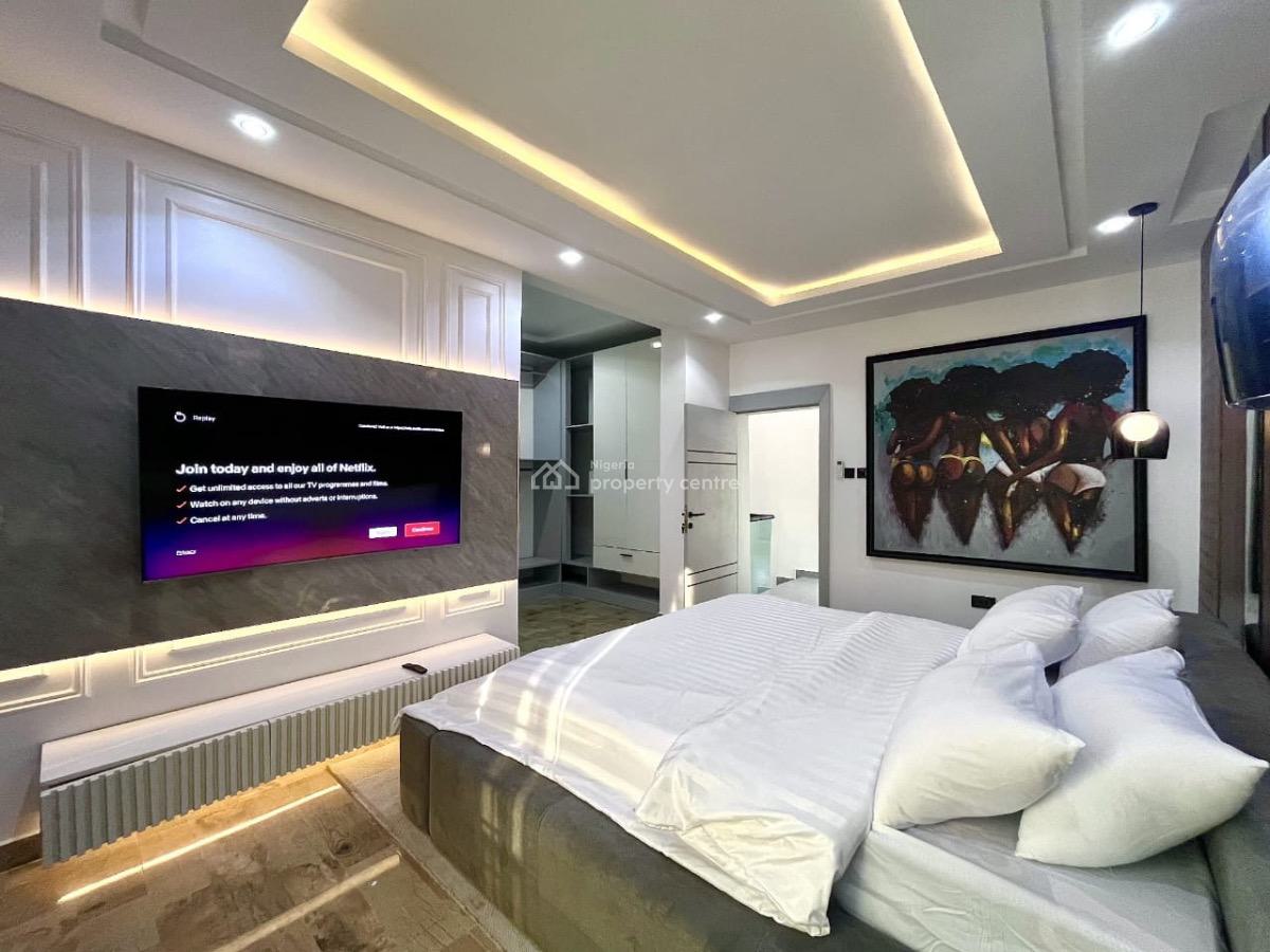 Beachfront 4 Bedroom Terrace Duplex with Swimming Pool, Horizon Cyberville Estate, By Nike Art Gallery, Ikate Elegushi, Lekki, Lagos, Flat / Apartment Short Let