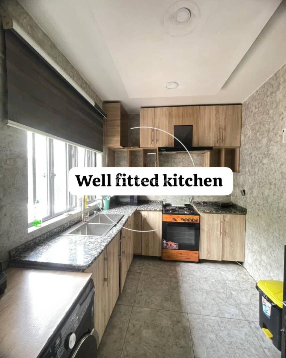 Fully Furnished and Serviced 2bedroom Terrace Duplex, Salem Ikate, Ikate, Lekki, Lagos, Terraced Duplex for Rent