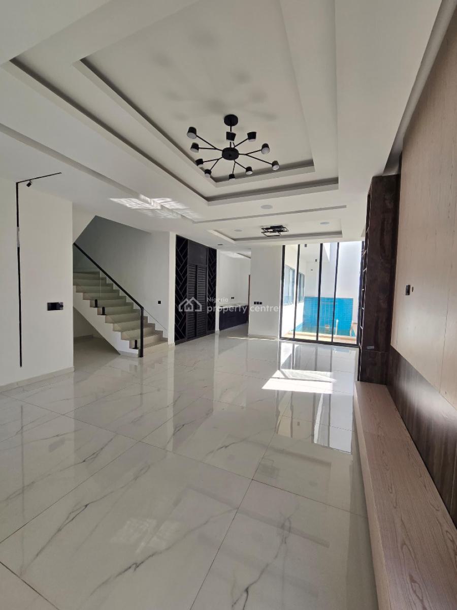 Stunning and Modern 5-bedroom Semi-detached Duplex with Bq, Ikate, Lekki, Lagos, Semi-detached Duplex for Sale