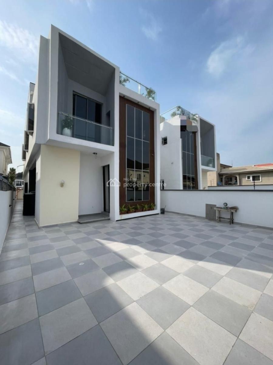 Newly Built 5bed Duplex with a Bq, Cinema & Swimming Pool, Chevron, Lekki Phase 2, Lekki, Lagos, Detached Duplex for Sale