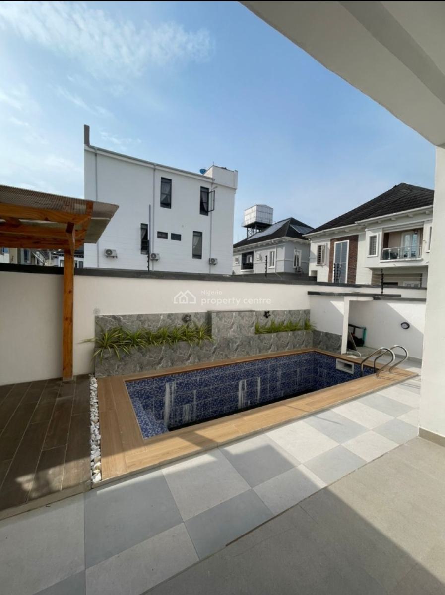 Newly Built 5bed Duplex with a Bq, Cinema & Swimming Pool, Chevron, Lekki Phase 2, Lekki, Lagos, Detached Duplex for Sale