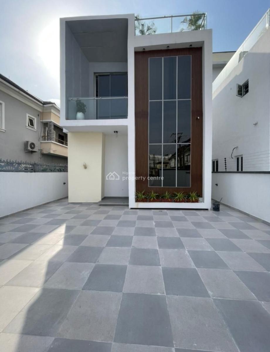 Newly Built 5bed Duplex with a Bq, Cinema & Swimming Pool, Chevron, Lekki Phase 2, Lekki, Lagos, Detached Duplex for Sale