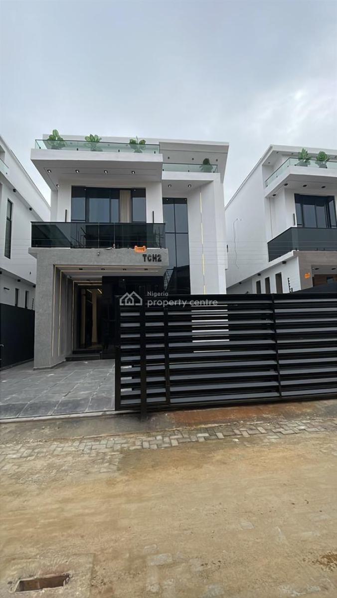 Newly Built 5 Bedroom Detached Duplex with Swimming Pool,bq, Chevron, Lekki, Lagos, Detached Duplex for Sale