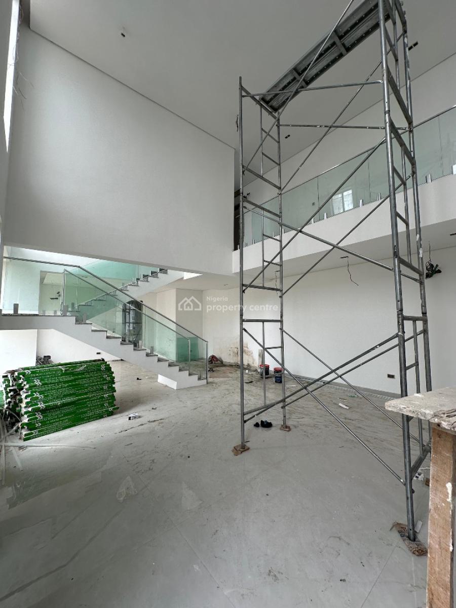 Luxury 5 Bedroom Semi-detached with Bq, Pool, Cinema and Rooftop, Cowrie Creek Estate, Ikate Elegushi, Lekki, Lagos, Semi-detached Duplex for Sale