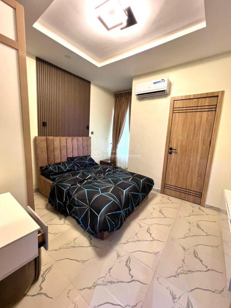 -a Brand New Luxury 3 Bedroom with 2 Balconies, Swimming Pool, Snooker, Lekki Phase 1, Lekki, Lagos, Flat / Apartment Short Let