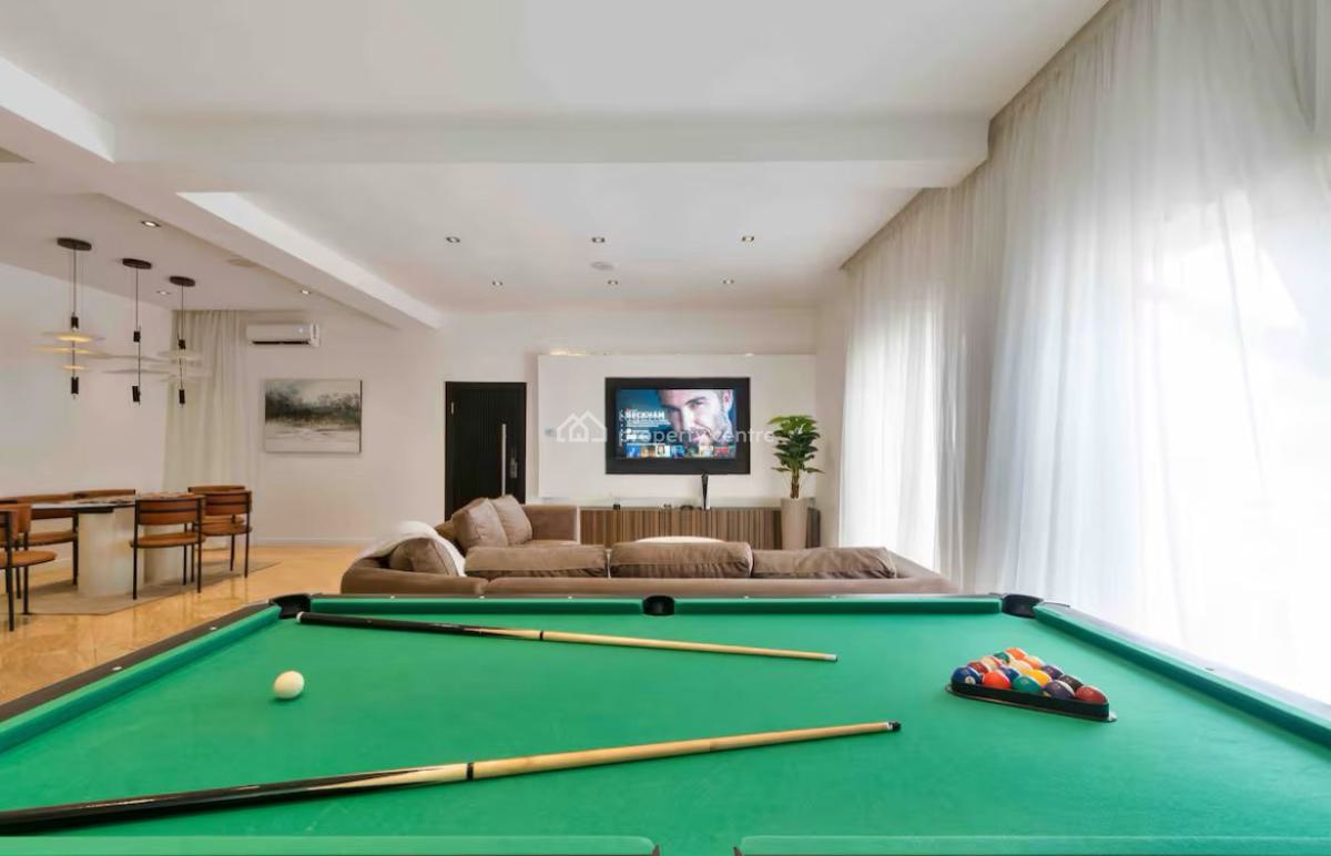 Lux Two (3) Bedroom Maisonette with Ps5, Tennis, Snooker Board and a S, Old Ikoyi, Ikoyi, Lagos, Flat / Apartment Short Let