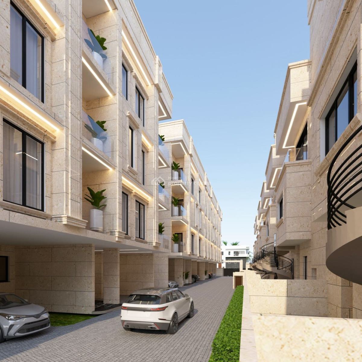 Newly Built 98% 4bedroom Terrace + 2room Bq+swimming Pool+gym+elevator, Old Ikoyi, Old Ikoyi, Ikoyi, Lagos, Terraced Duplex for Sale