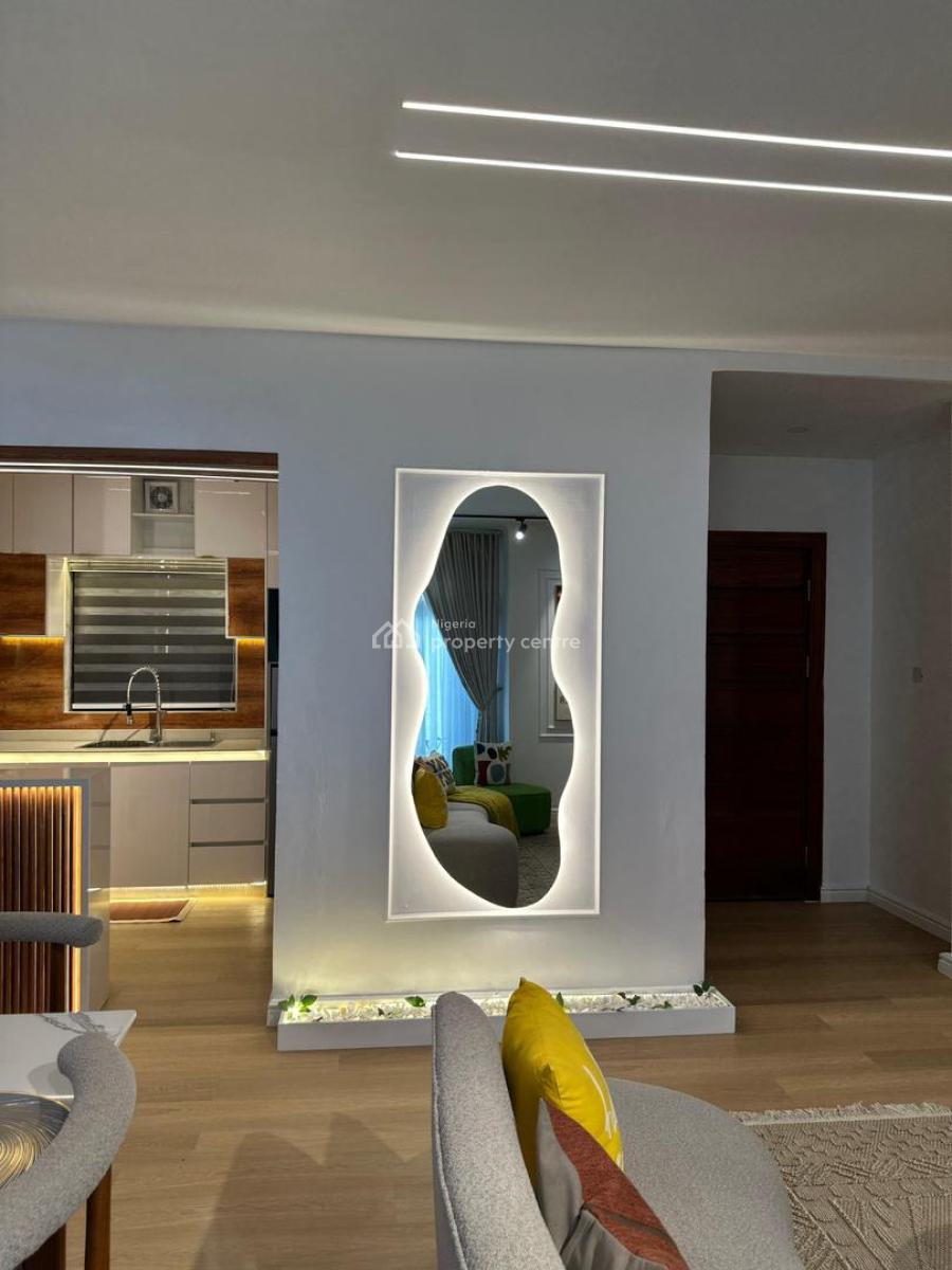 -luxury New 3 Bedroom with Ps5 -big Mirror -board Games - Balcony, Lekki Phase 1, Lekki, Lagos, Flat / Apartment Short Let
