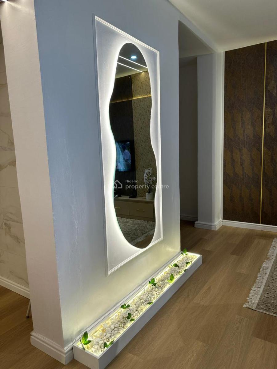 -luxury New 3 Bedroom with Ps5 -big Mirror -board Games - Balcony, Lekki Phase 1, Lekki, Lagos, Flat / Apartment Short Let