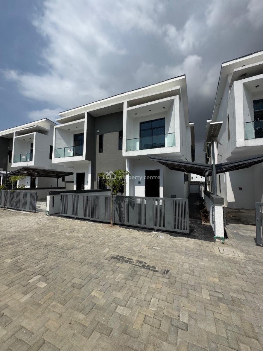 Newly Built 4 Bedroom Semi Detached Duplex + Bq - 15m, Orchid, Lekki, Lagos, Semi-detached Duplex for Rent