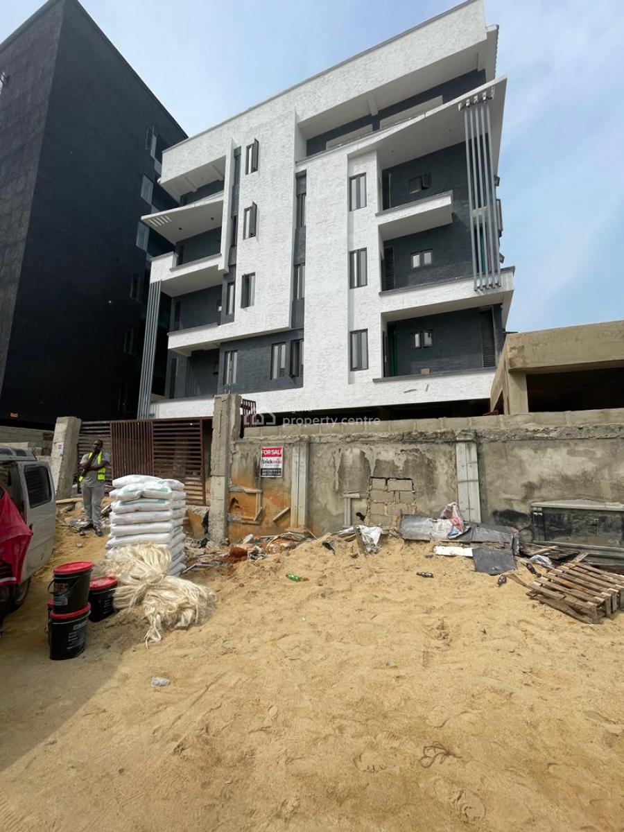 Standard 2 Bedroom Apartment  with Gym, Pool and Elevator, Ikate, Lekki, Lagos, Flat / Apartment for Sale