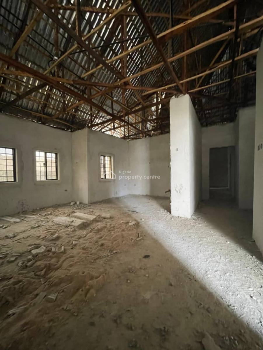 Carcass 4 Bedroom Bungalow Wt Gate House, Rukpokwu, Port Harcourt, Rivers, Detached Bungalow for Sale