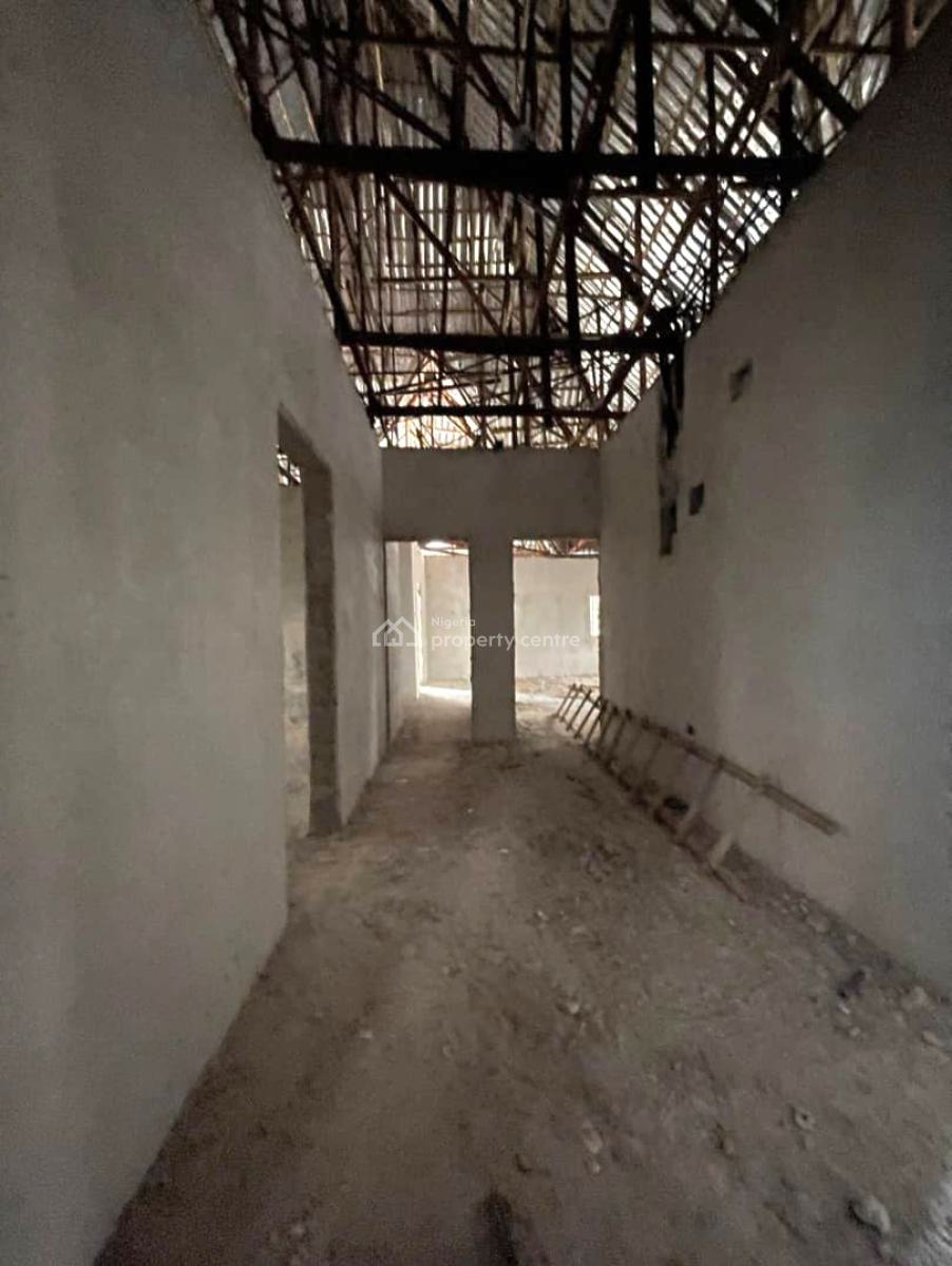 Carcass 4 Bedroom Bungalow Wt Gate House, Rukpokwu, Port Harcourt, Rivers, Detached Bungalow for Sale