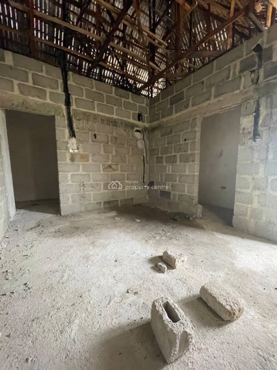 Carcass 4 Bedroom Bungalow Wt Gate House, Rukpokwu, Port Harcourt, Rivers, Detached Bungalow for Sale