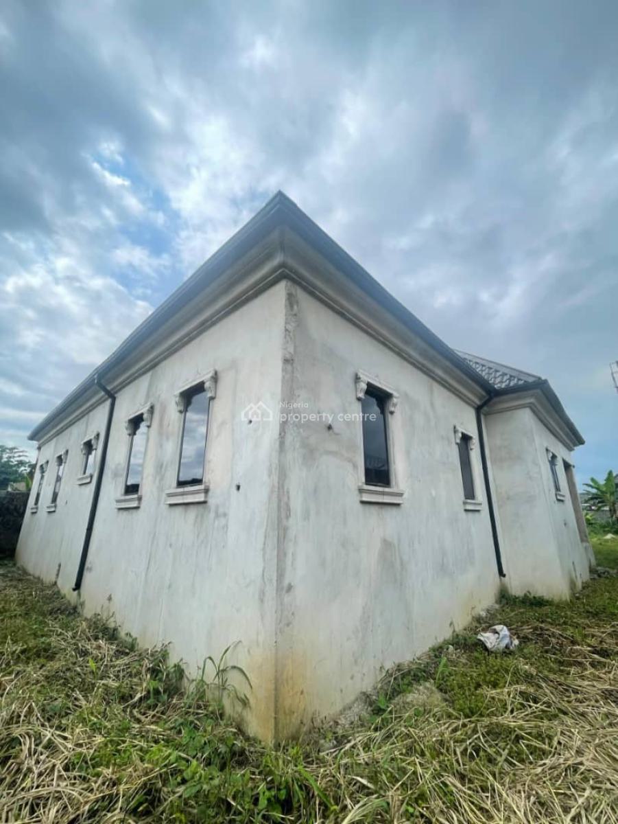 Carcass 4 Bedroom Bungalow Wt Gate House, Rukpokwu, Port Harcourt, Rivers, Detached Bungalow for Sale