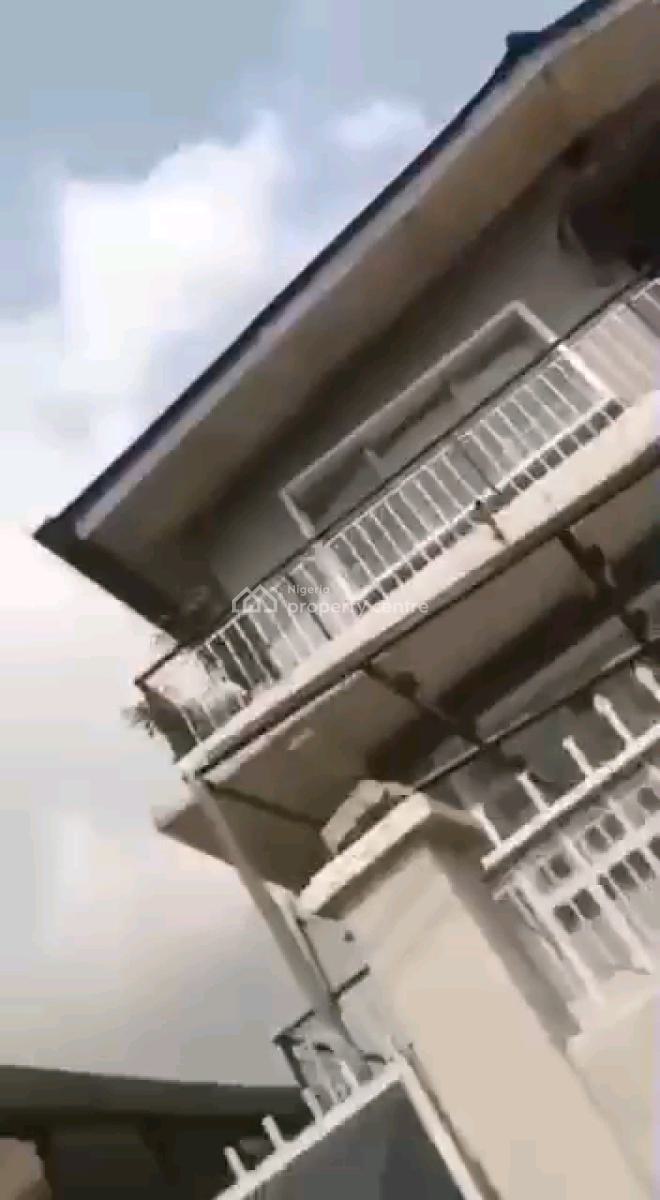 a 2storey Building Consisting of 6nos of Solid 3bedroom Apartment, Olusoji Street, Ladilak, Shomolu, Lagos, Block of Flats for Sale