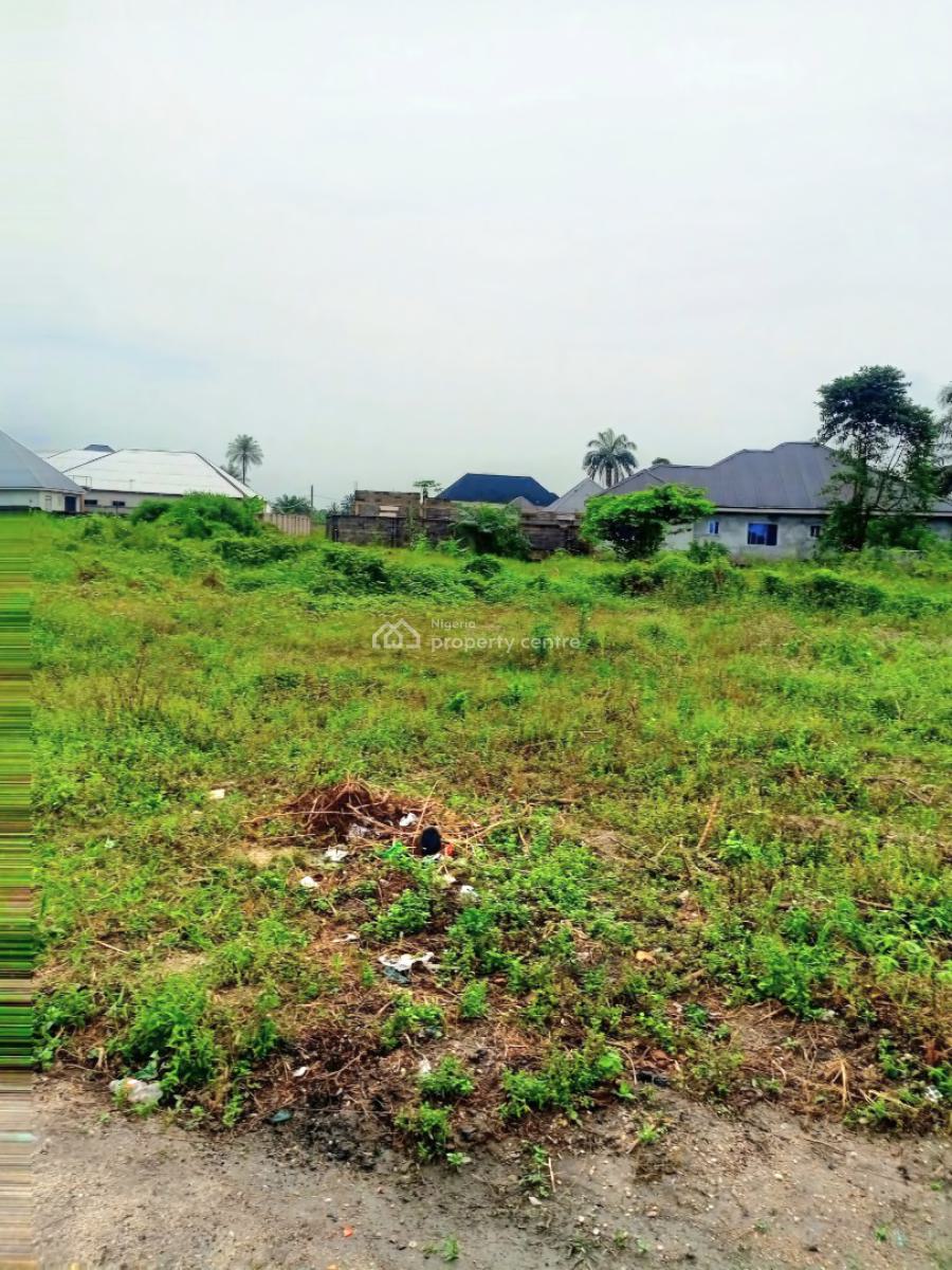 Cornerpiece 2 Plots of Land, Omachi Estate, Rumuodomaya, Port Harcourt, Rivers, Residential Land for Sale