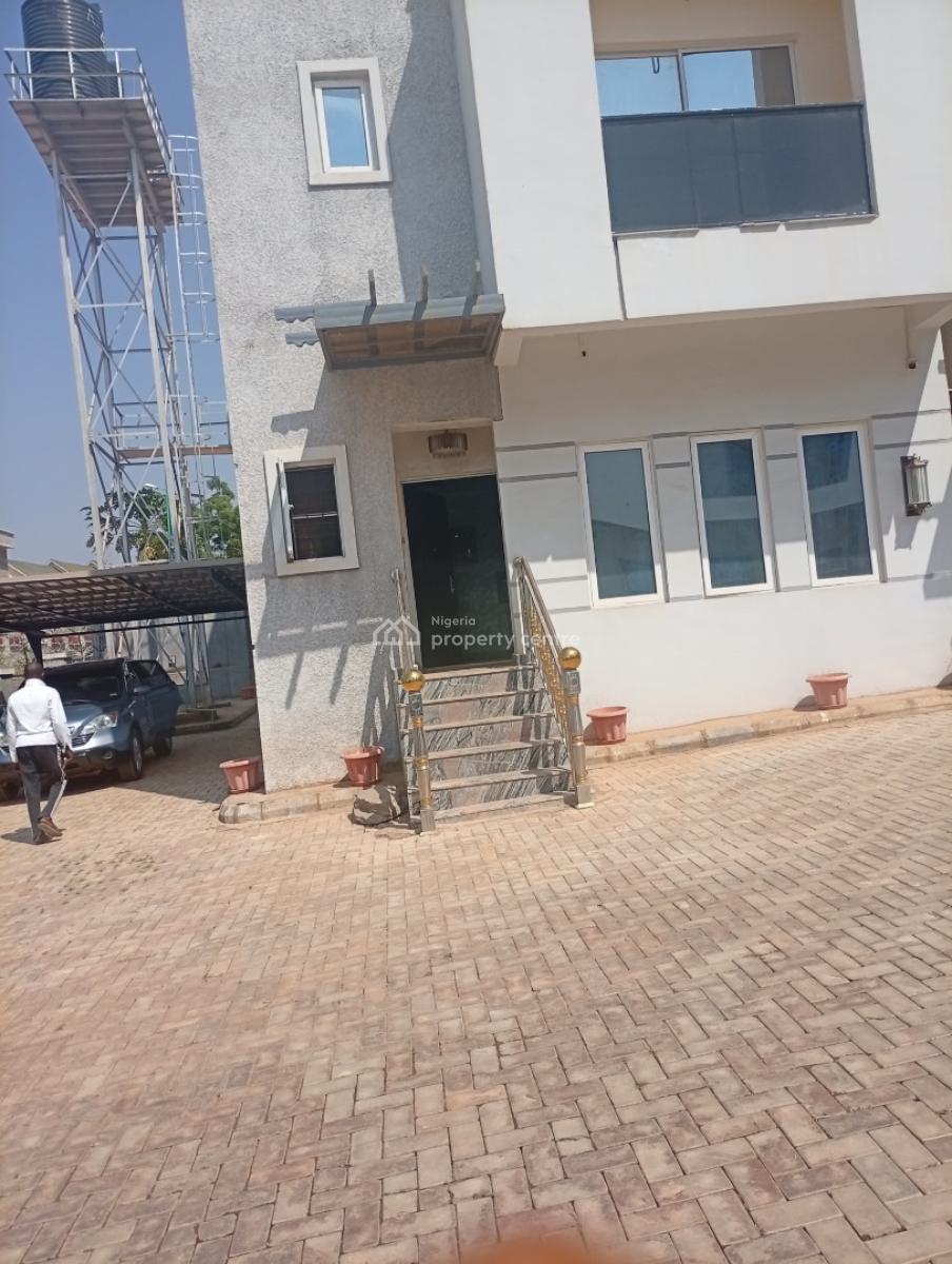 Tastefully Finished and Spacious 4 Bedroom Terraced Duplex with a Bq, Guzape District, Abuja, Terraced Duplex for Rent