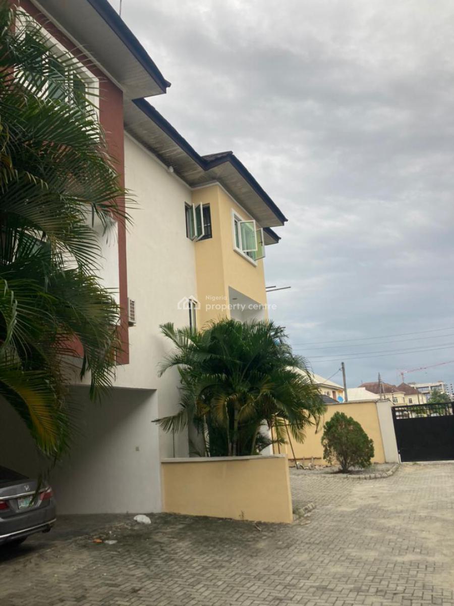 Spacious and Neat 4 Bed Terrace Duplex with a Bq in a Gd Estate, Ikota Villa Estate, Ikota, Lekki, Lagos, Terraced Duplex for Rent
