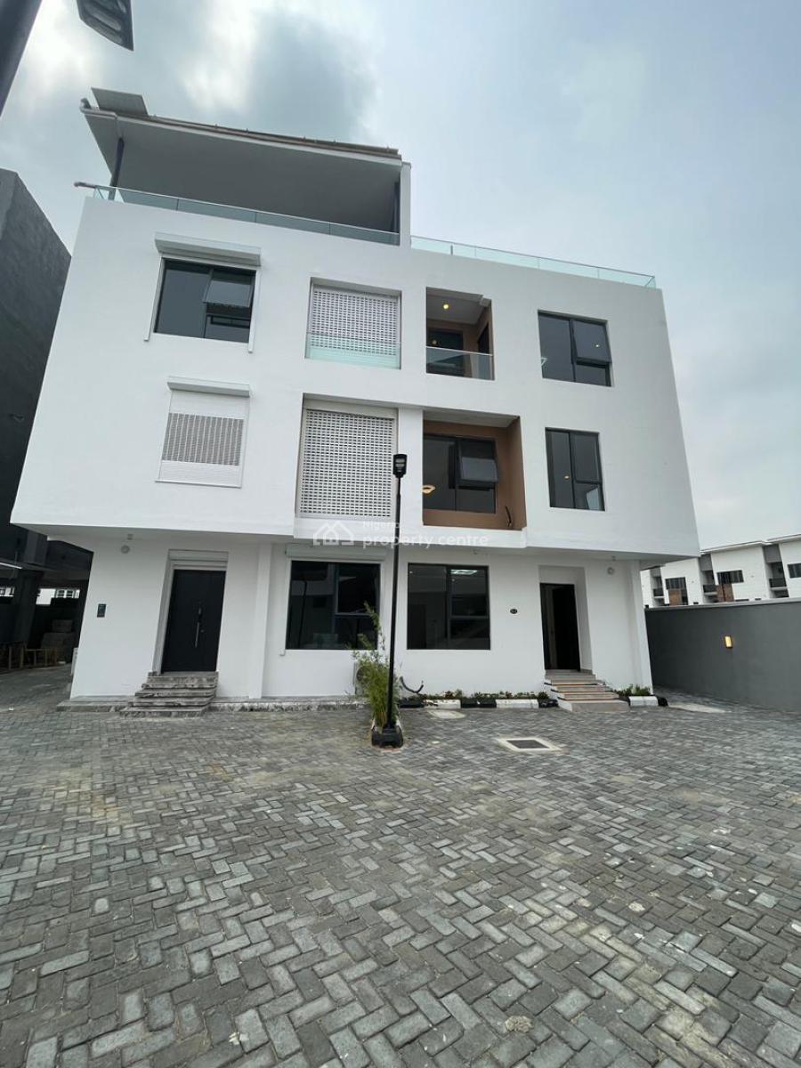 Standard 5 Bedroom Duplex with Swimming Pool, Less Than 10 Minutes From Amore Gardens, Lekki, Lekki Phase 1, Lekki, Lagos, Detached Duplex for Sale