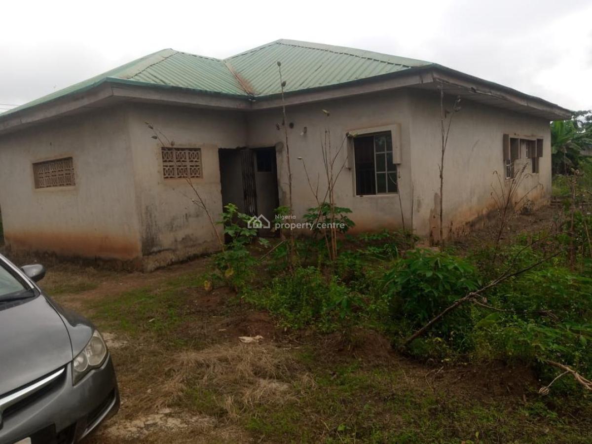 Fantastic 4 Bedroom Detached Bungalow on a Full Plot, Fha Estate, Obada Oko, Abeokuta South, Ogun, Detached Bungalow for Sale