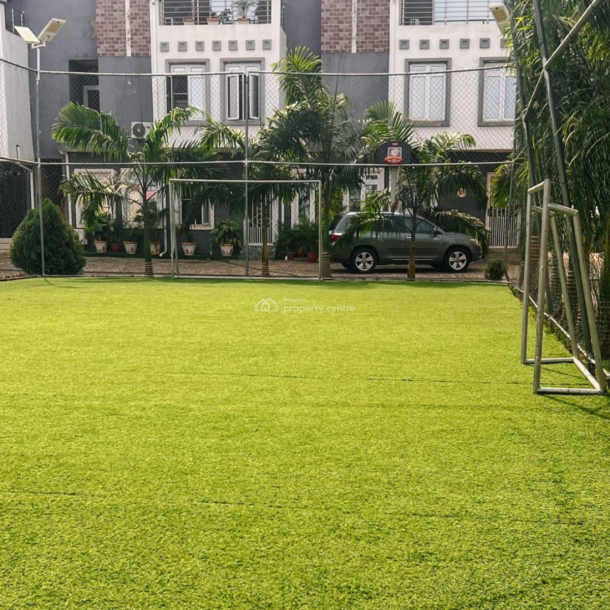 a 5 Bedroom Terrace in a Secure Estate, Wuye, Wuye, Abuja, Terraced Duplex for Rent