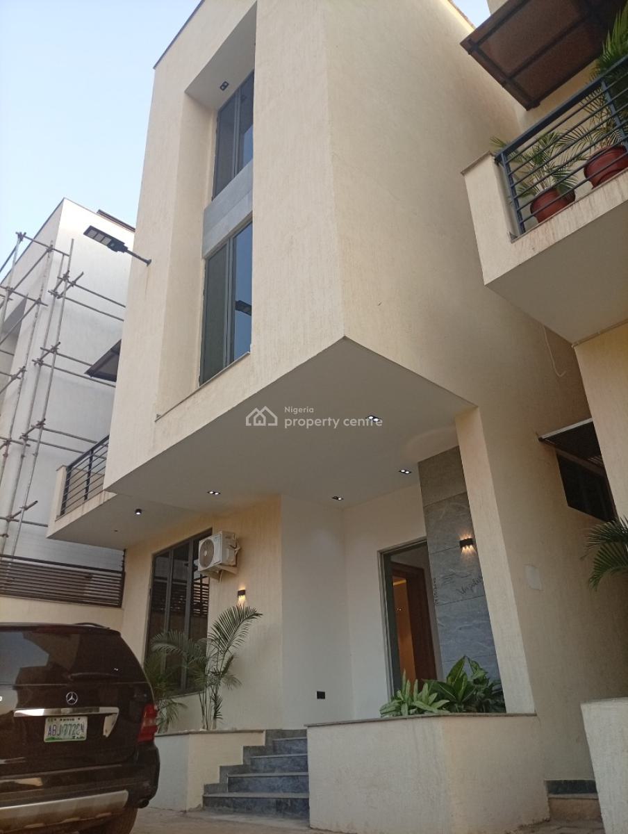 Brand New 4 Bedroom Semi Detached Duplex with 3 Rooms Basement, Asokoro District, Abuja, Semi-detached Duplex for Rent