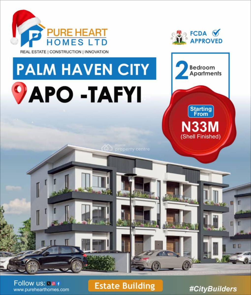 4-bedrooms Fully Detached Duplex with Bq, Palm Heaven City, Apo Tafyi, Apo, Abuja, Detached Duplex for Sale