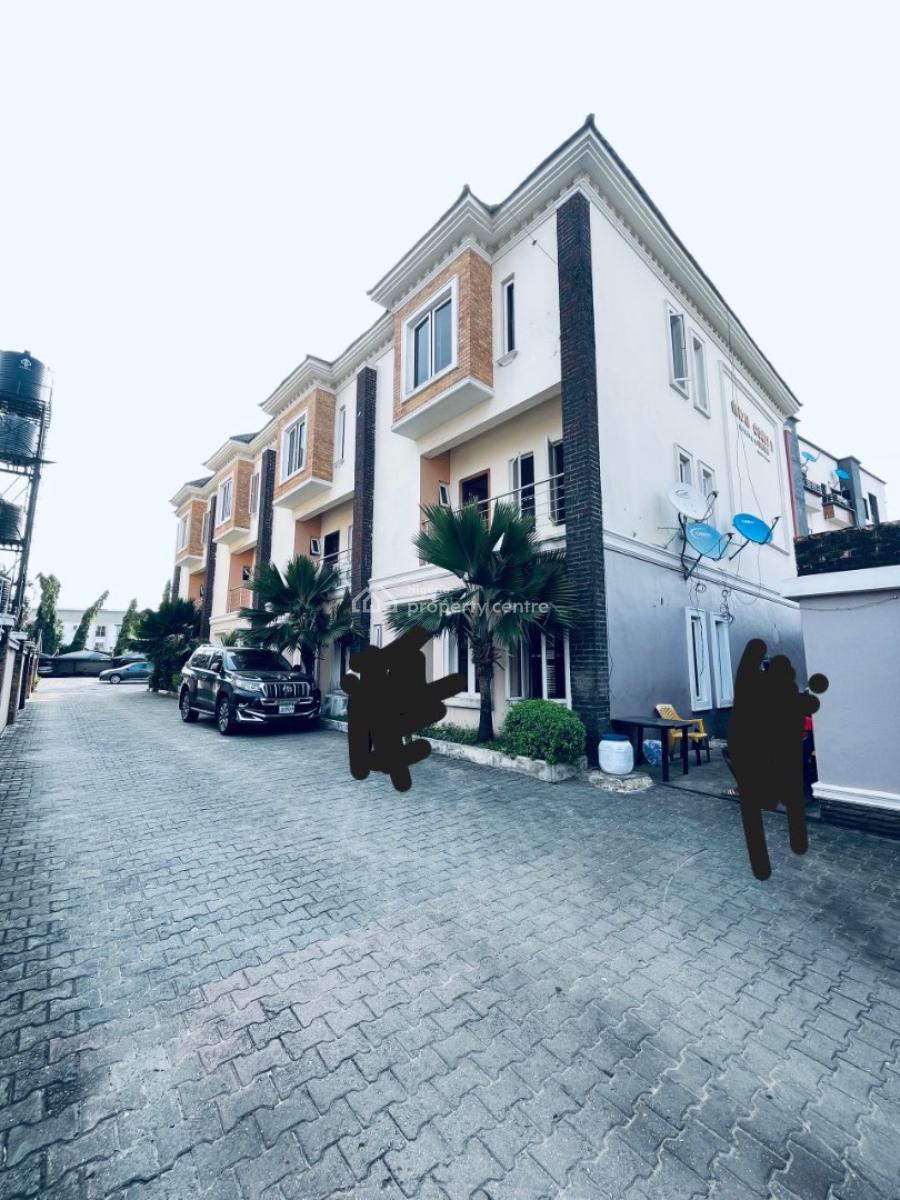 Serviced 4 Bedrooms Terrace Duplex, Osapa London Lekki, Osapa, Lekki, Lagos, Terraced Duplex for Rent