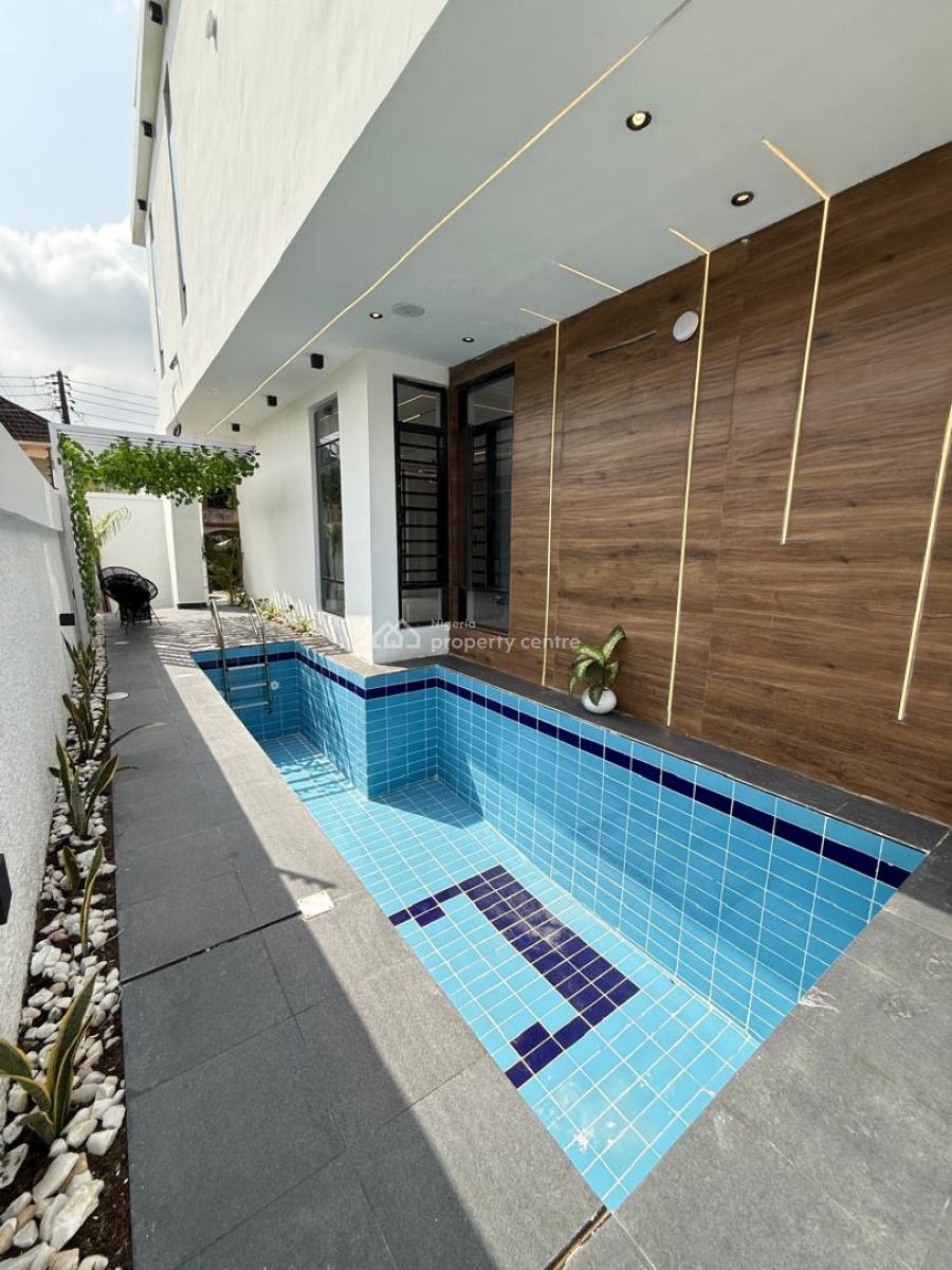 Newly Built Smart Home 5bedroom Duplex Comes with Swimming Pool and Bq, Pg Estate, Sangotedo, Ajah, Lagos, Detached Duplex for Sale