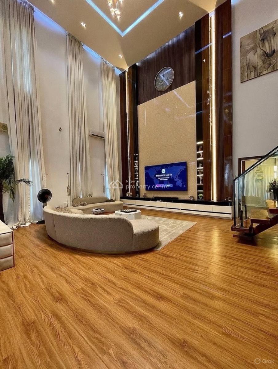 Contemporary 5 Bedroom Detached Duplex with Swimming Pool and Bq, Osapa London, Osapa, Lekki, Lagos, Detached Duplex for Sale